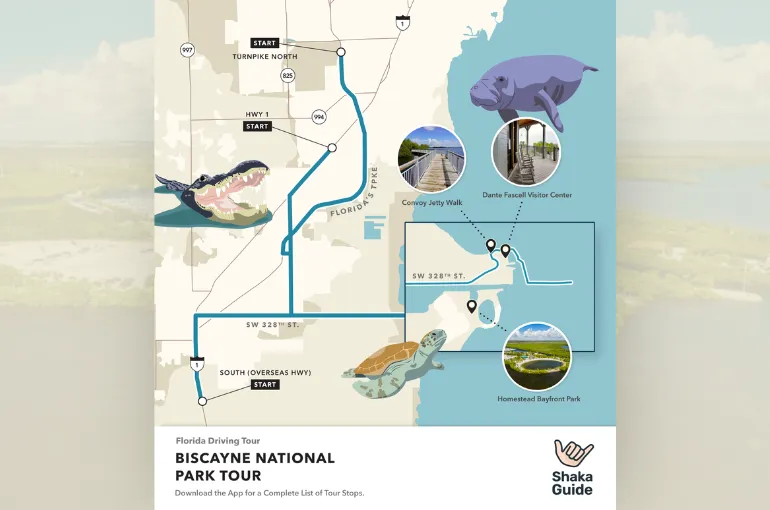 thumbnail interactive-video image 1 of Biscayne National Park Pin – Florida Souvenir Official Traveler Series Enamel Pin 1 of 5