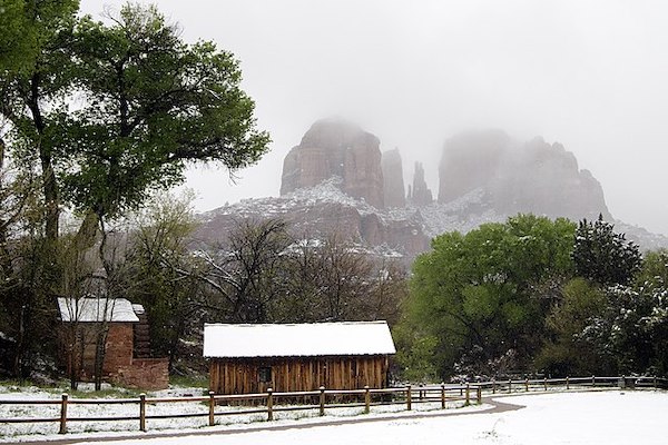 annual weather in sedona arizona