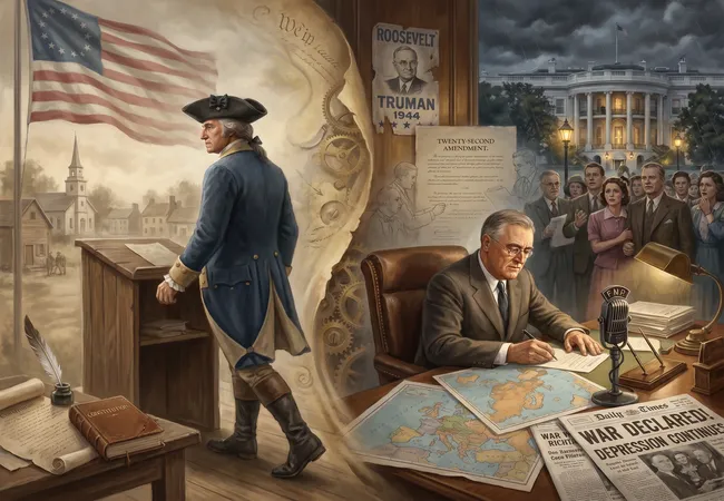 FDR & the 22nd Amendment: Tidal Basin Washington DC Story