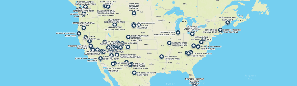 Tour map