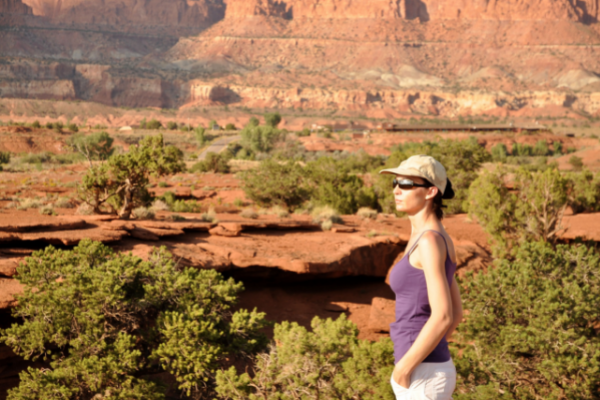 Capitol Reef Utah National Park Hike