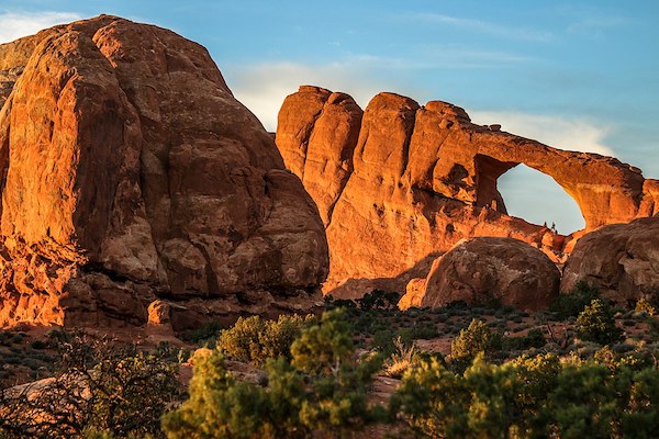 Skyline Arch Arches Utah National Park 