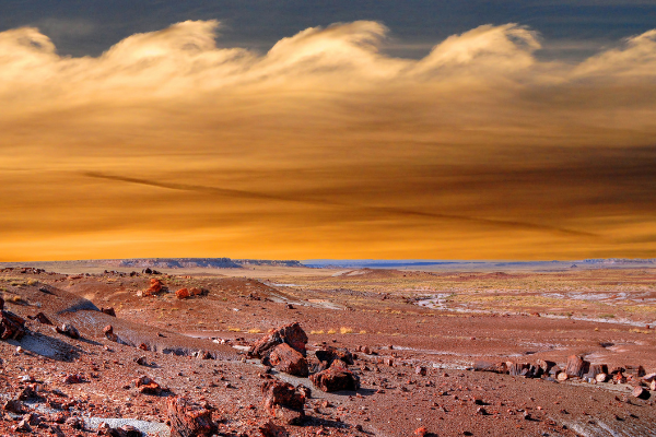 Petrified Forest National Park sunrise