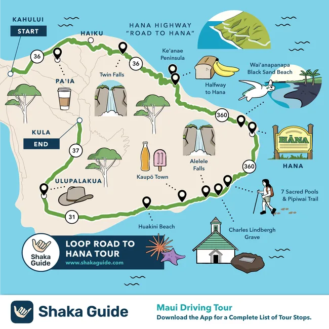 Shaka Guide's Loop Road to Hana Driving Tour, Shaka Guide Road to Hana Driving Tour Comparison