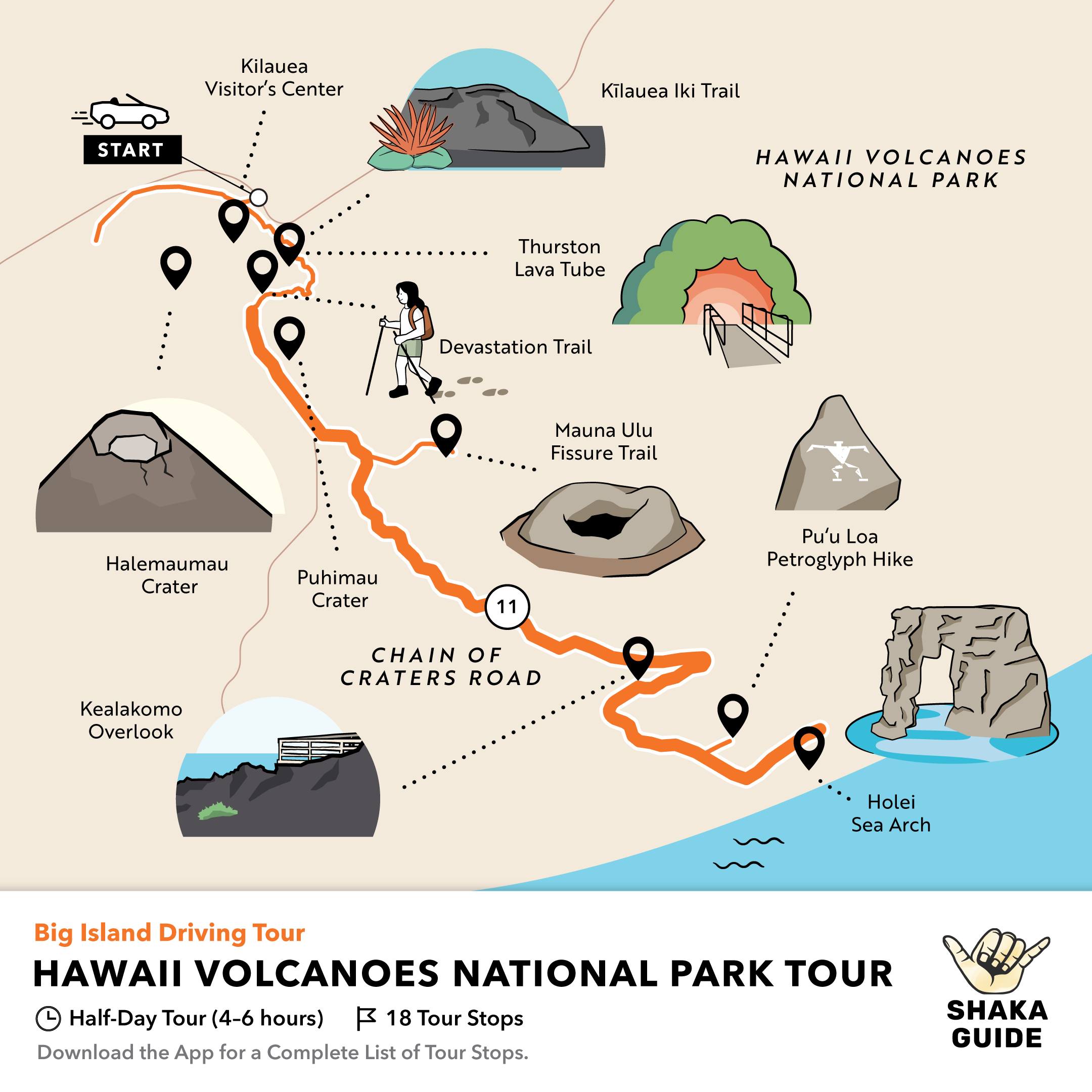 Shaka Guide's Hawaii Volcanoes National Park Tour 