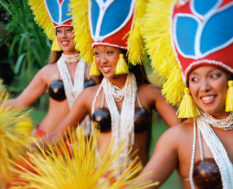 hawaiian dancers