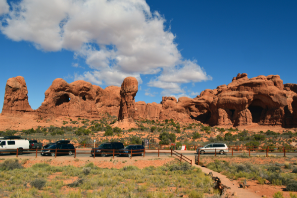 Visitor Center Arches Utah National Park 