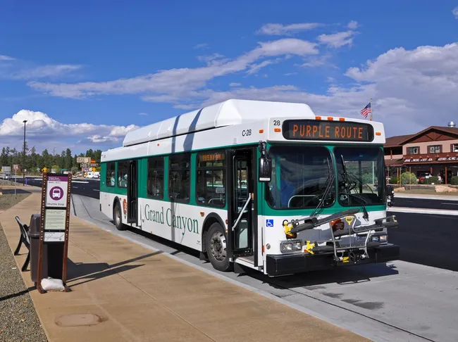 Grand Canyon National Park: Tusayan Shuttle Bus 0027