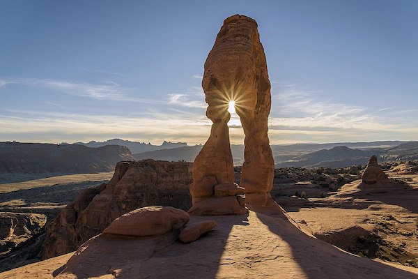 Delicate Arch Trail Arches Utah National Park 