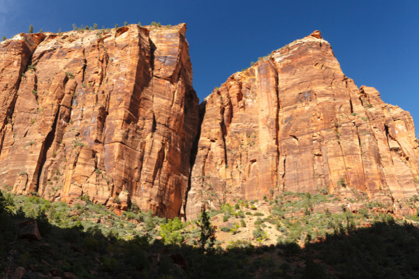 Northgate Peaks Trail Utah National Park Zion