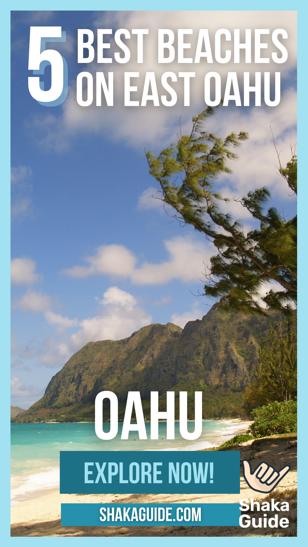 east oahu beaches pinterest pin