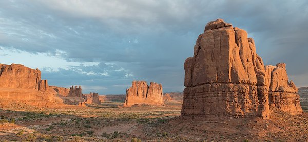 La Sal Mountain View Point Arches Utah National Park 